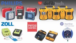 aed and first aid kits
